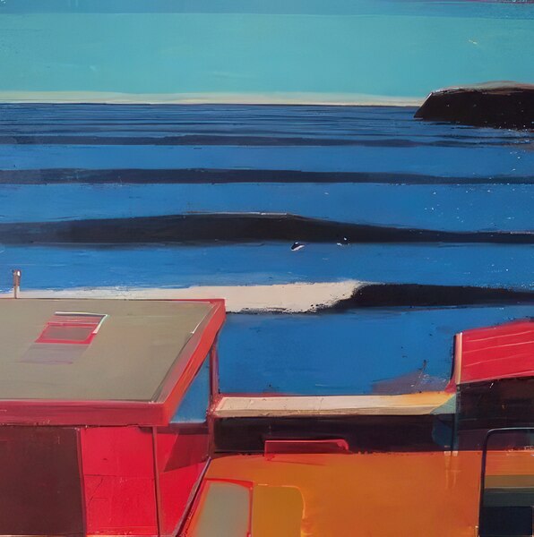 Richard Diebenkorn 5 Digital Download