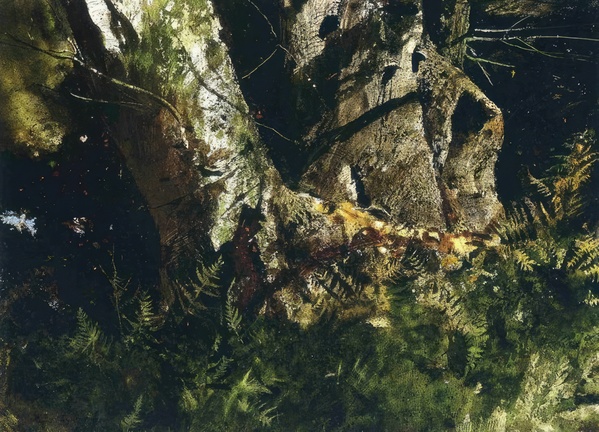 Walking Stick   Contemporary Realism - Andrew Wyeth Digital Download