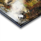 A Peasant in the Lane at Hermitage Pontoise 187 - Camille Pissarro Acrylic print