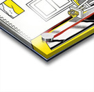 Roy Lichtenstein 6 Acrylic print