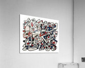 JEAN DUBUFFET 1 Acrylic Print