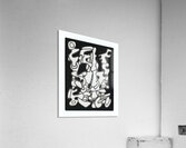 JEAN DUBUFFET 64 Acrylic Print