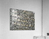 JEAN DUBUFFET 70 Acrylic Print