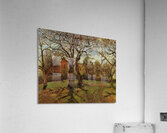Chestnut Trees Louveciennes Spring 1870 Camille Pissarro Acrylic Print