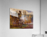 Bourgeois House in l Hermitage Pontoise 1873 Acrylic Print