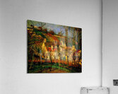 Red Roofs Corner of a Village Winter 1877 Camille Pissaro Acrylic Print