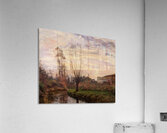 Landscape with Small Stream 1872 Camille Pissaro Acrylic Print