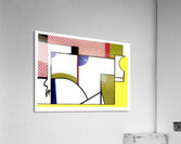 Roy Lichtenstein 5 Acrylic Print