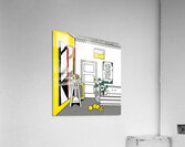 Roy Lichtenstein 6 Acrylic Print