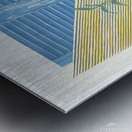 David Hockney  Metal print