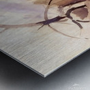 Winter Farm Scene   Contemporary Realism - Andrew Wyeth Metal print