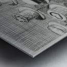 Wayne Thiebaud Metal print