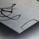 Art by Brice Marden   Impression metal