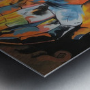 OUSWALDO GUAYASAMIN  41 Metal print