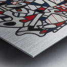 JEAN DUBUFFET 1 Metal print