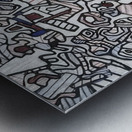JEAN DUBUFFET 2 Metal print