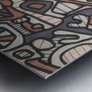 JEAN DUBUFFET 3 Metal print