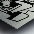 JEAN DUBUFFET 24 Metal print