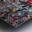 JEAN DUBUFFET 31 Metal print