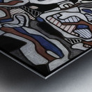 JEAN DUBUFFET 33 Metal print
