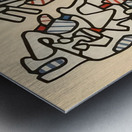 JEAN DUBUFFET 36 Metal print