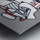 JEAN DUBUFFET 40 Metal print