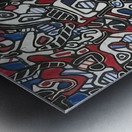JEAN DUBUFFET 43 Metal print