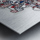 JEAN DUBUFFET 45 Impression metal