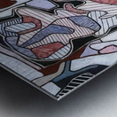 JEAN DUBUFFET 51 Metal print