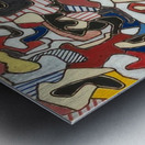JEAN DUBUFFET 53 Metal print
