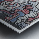 JEAN DUBUFFET 58 Metal print