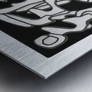 JEAN DUBUFFET 64 Metal print