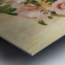 Pink Peonies 1873 Camille Pissarro Metal print