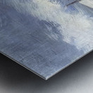 Banks of a River with Barge 1864 Camille Piss Metal print