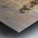 Landscape with Small Stream 1872 Camille Pissaro Metal print