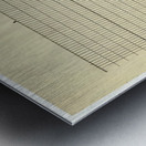 Agnes Martin    11 Metal print