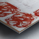 Art by Cy Twombly 6 Metal print