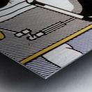 Roy Lichtenstein 18 Metal print