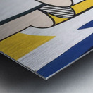 Roy Lichtenstein 24 Metal print