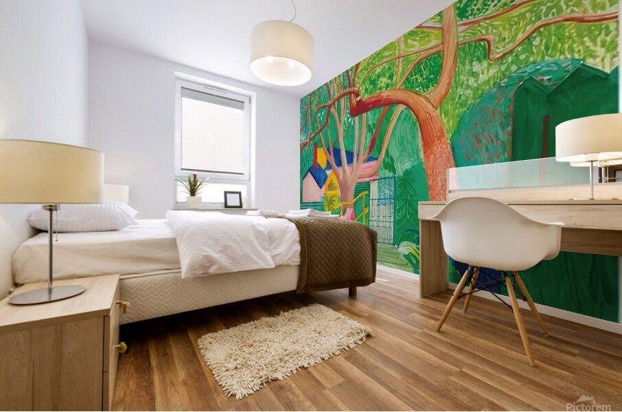 David Hockney  Mural print