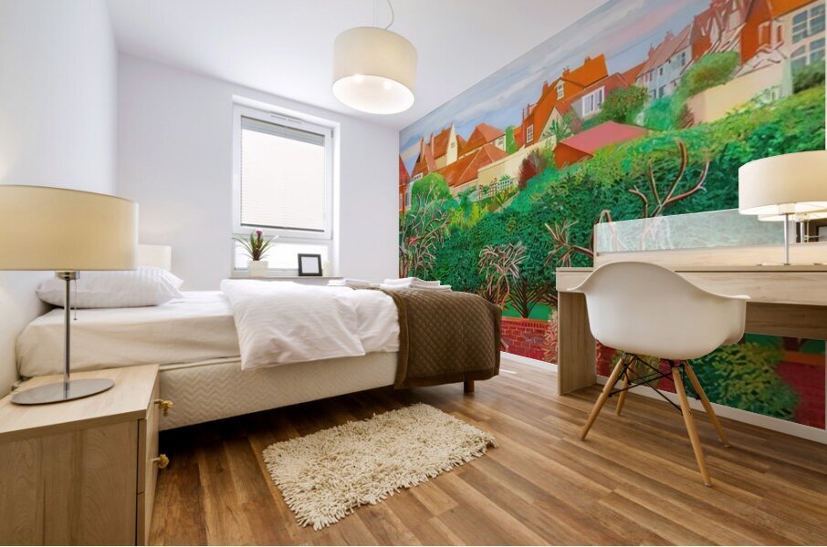 David Hockney Mural print