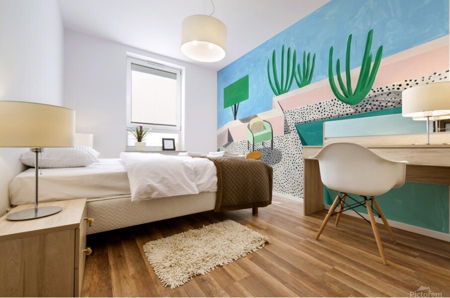 David Hockney  Mural print