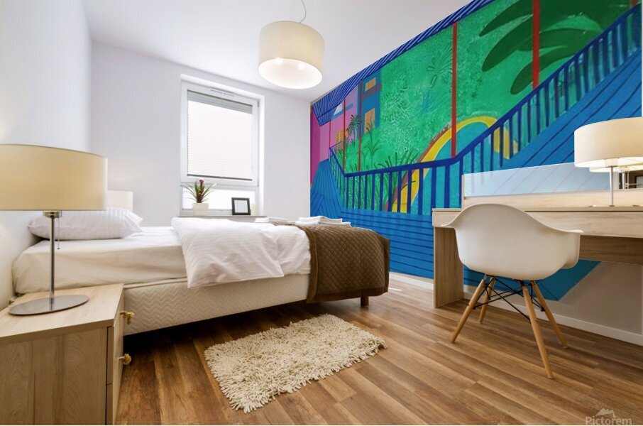 David Hockney 10 Mural print