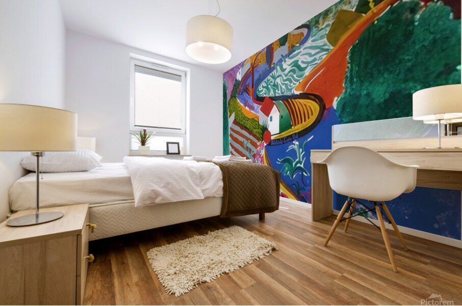 David Hockney 15 Mural print