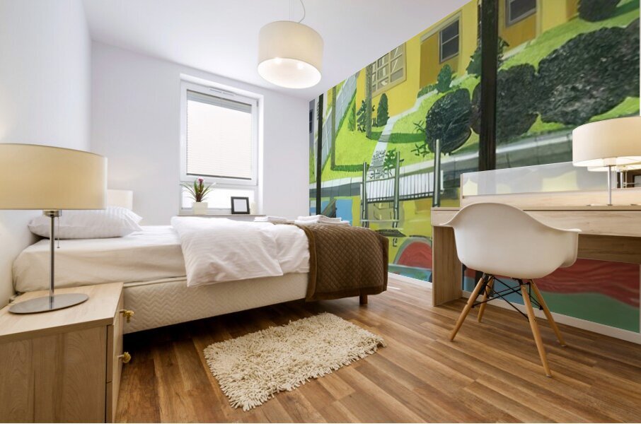 David Hockney 28 Mural print