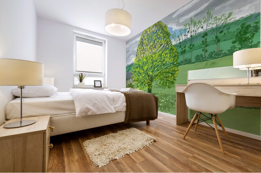 David Hockney 30 Mural print