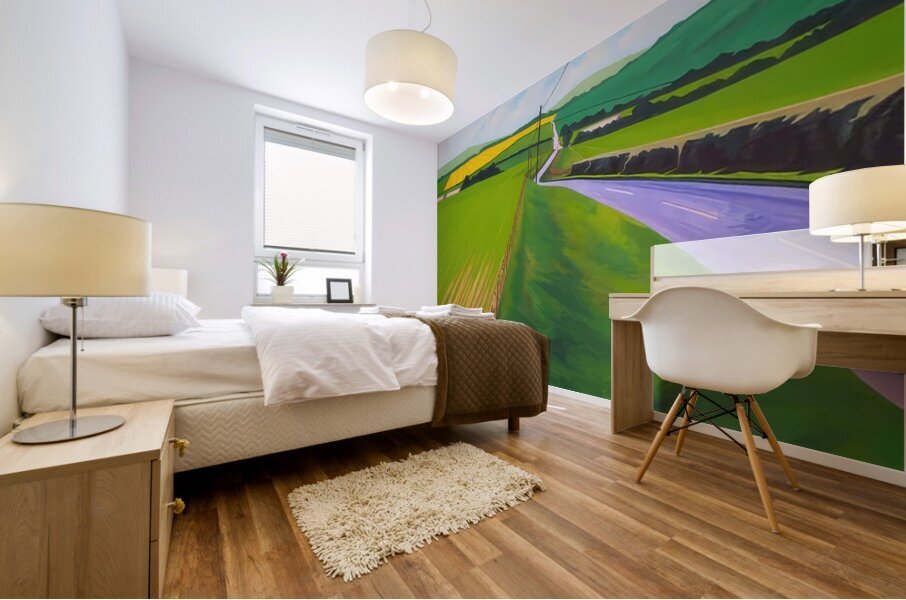 David Hockney  Mural print