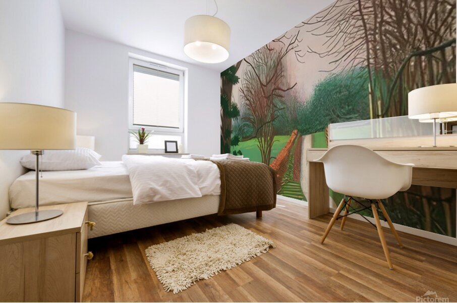 David Hockney 53 Mural print