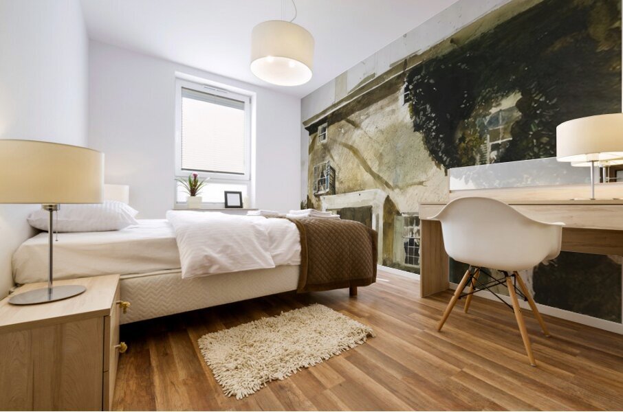 The Hatton House   1967 - andrew wyeth Mural print