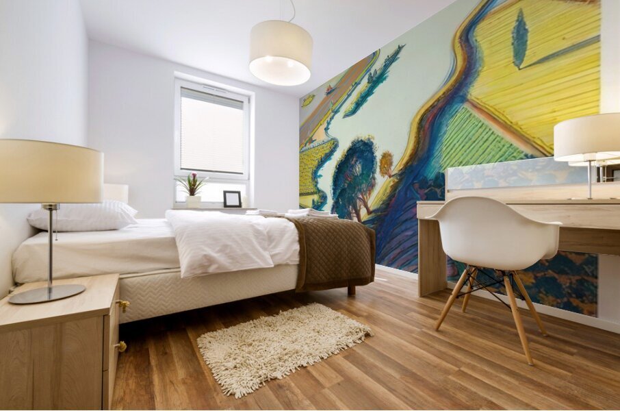 Wayne Thiebaud Mural print